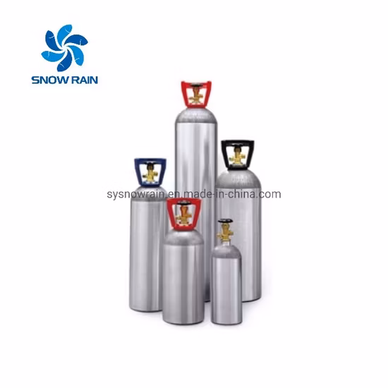 Manufacturer Direct Sale Promotion Popular High Pressure Seamless Aluminum CO2 Gas Cylinder